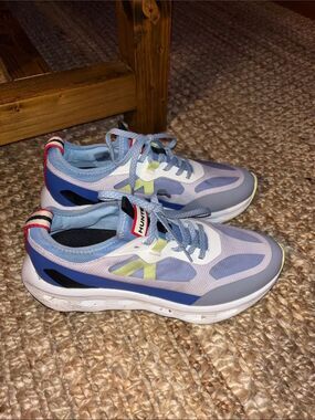 Like 🆕 Hunter Men’s Light Blue Athletic Sneakers